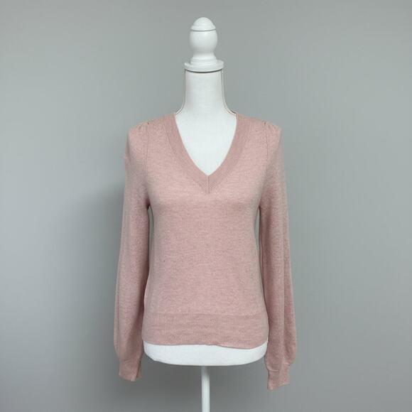 Brochu Walker Sweaters - Brochu Walker blush pink cashmere sweater, size XS